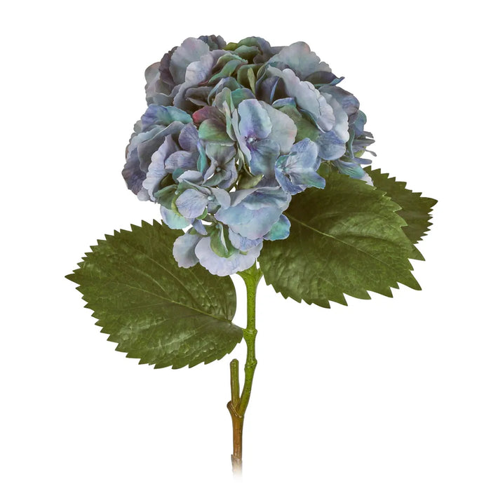 Hydrangea Large Stem with Leaves 75cm Purple Pack of 12
