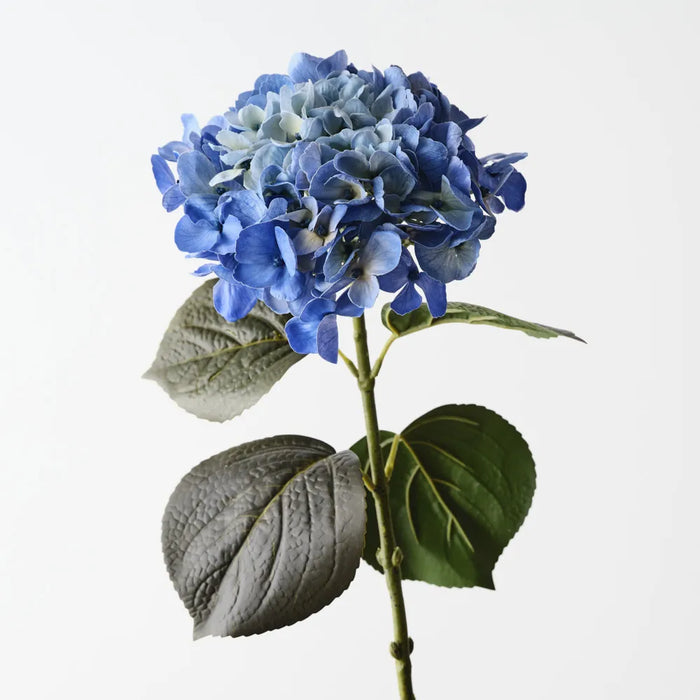 Hydrangea Stem Royal Blue, 66cm Pack of 12