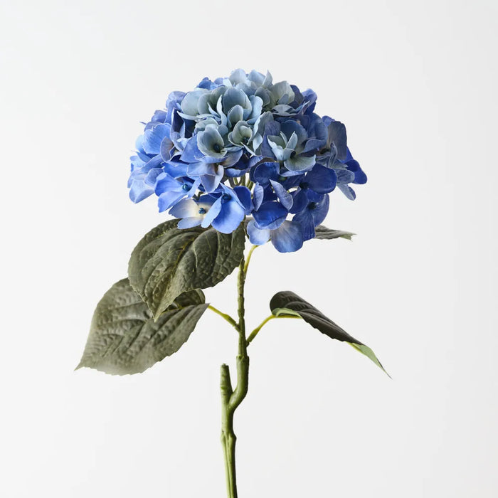 Hydrangea Stem Small Royal Blue, 66cm Pack of 12