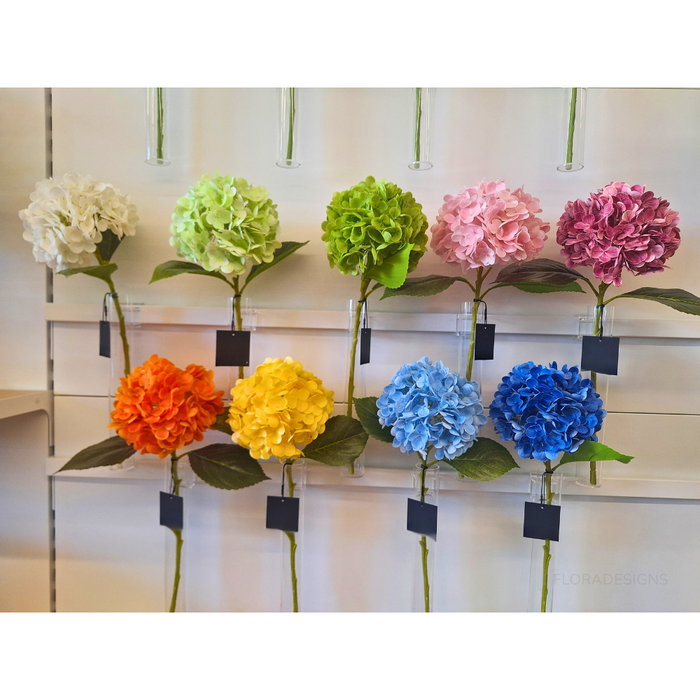 Hydrangea Orange 49cm Set of 12