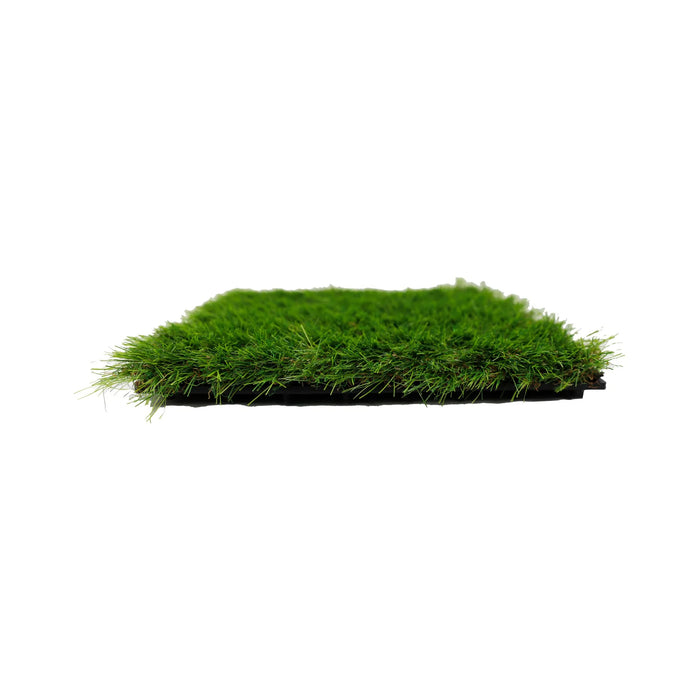 Interconnecting Artificial Grass Decking Tiles UV Resistant - 30cmx30cm - 9 pieces