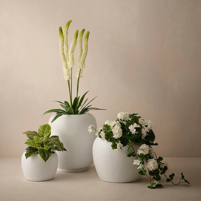Ivar Pot  - White 22cm