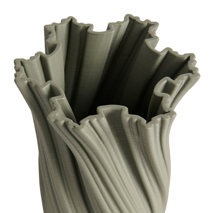 Ivy Olive Green Vase - 24cm