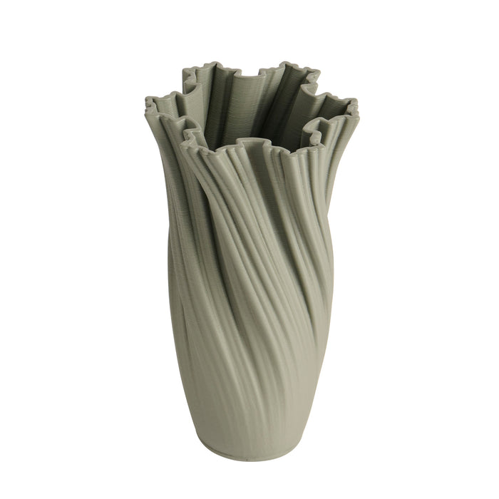 Ivy Olive Green Vase - 24cm