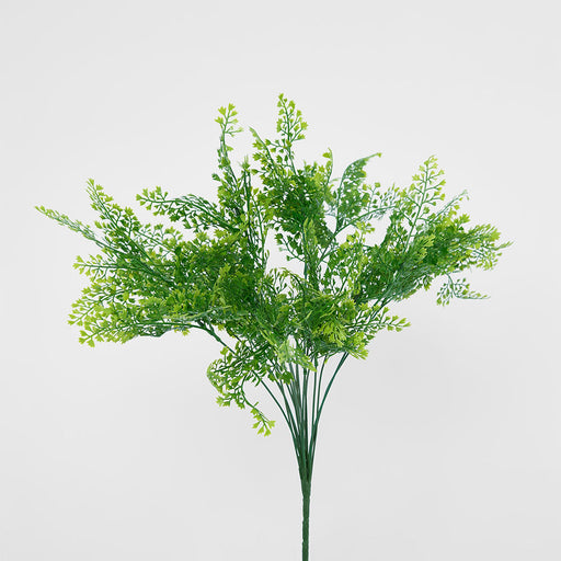 Artificial Maidenhair Fern Bush 32cm Green - FLORA DESIGNS