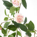 Artificial Rose Garland Pink 170cm Pink - FLORA DESIGNS