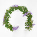 Artificial Wisteria Garland Purple 200cm Purple - FLORA DESIGNS