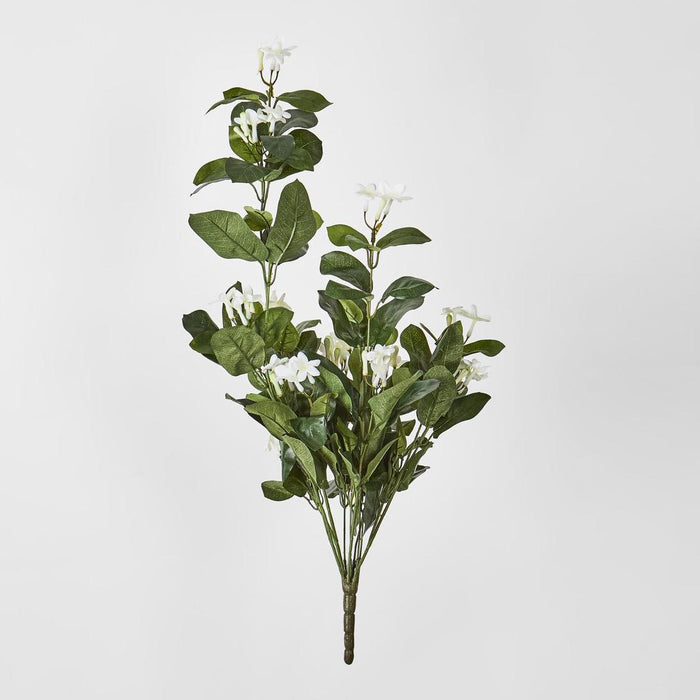 Artificial Stephanotis Bush 39cm Green - FLORA DESIGNS