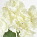 Artificial White Hydrangea Bush X 5 1cm White - FLORA DESIGNS