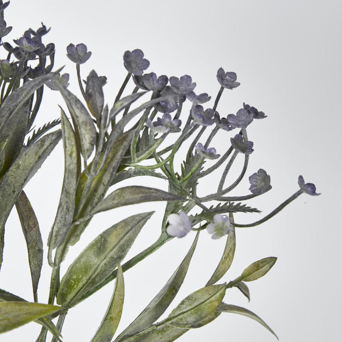 Artificial Daisy Bush Mini Purple 25cm Purple - FLORA DESIGNS
