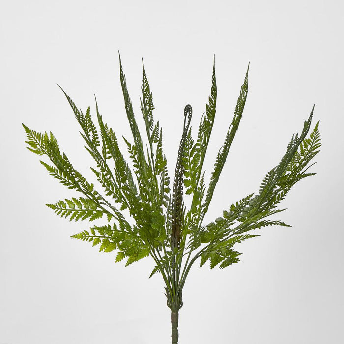 Artificial Fern Bush Green 5cm Green - FLORA DESIGNS