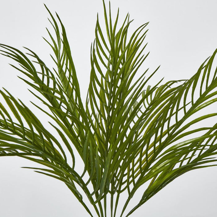 Artificial Palm Fern Bush Green 39cm Green - FLORA DESIGNS