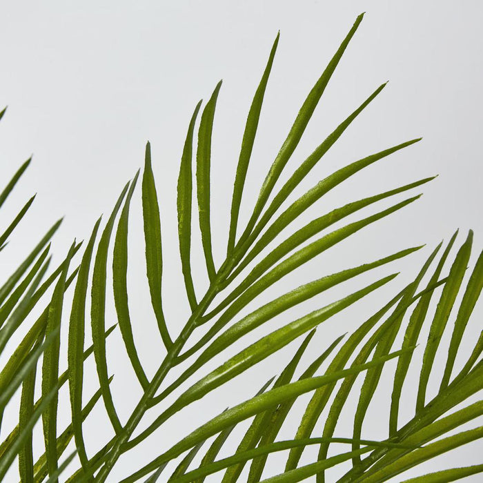 Artificial Palm Fern Bush Green 39cm Green - FLORA DESIGNS