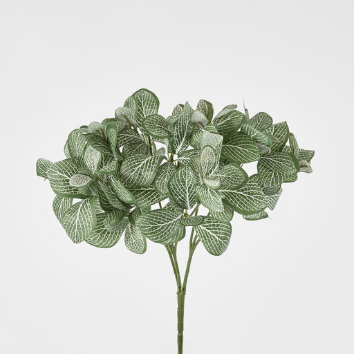 Artificial Watermelon Leaf Bush 40cm Green - FLORA DESIGNS