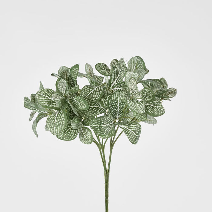 Artificial Watermelon Leaf Bush 40cm Green - FLORA DESIGNS