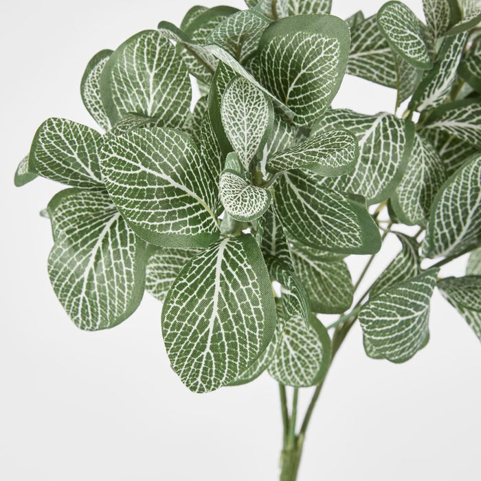 Artificial Watermelon Leaf Bush 40cm Green - FLORA DESIGNS