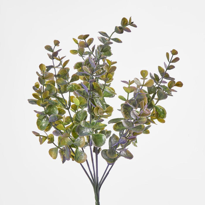 Artificial Eucalyptus Bush Purple 1cm Purple - FLORA DESIGNS
