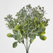 Artificial Mixed Leaf Bush Green 1cm Green - FLORA DESIGNS