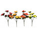 Artificial Poppy Bush Asstd Box of 60 1cm Multi-Colour - FLORA DESIGNS