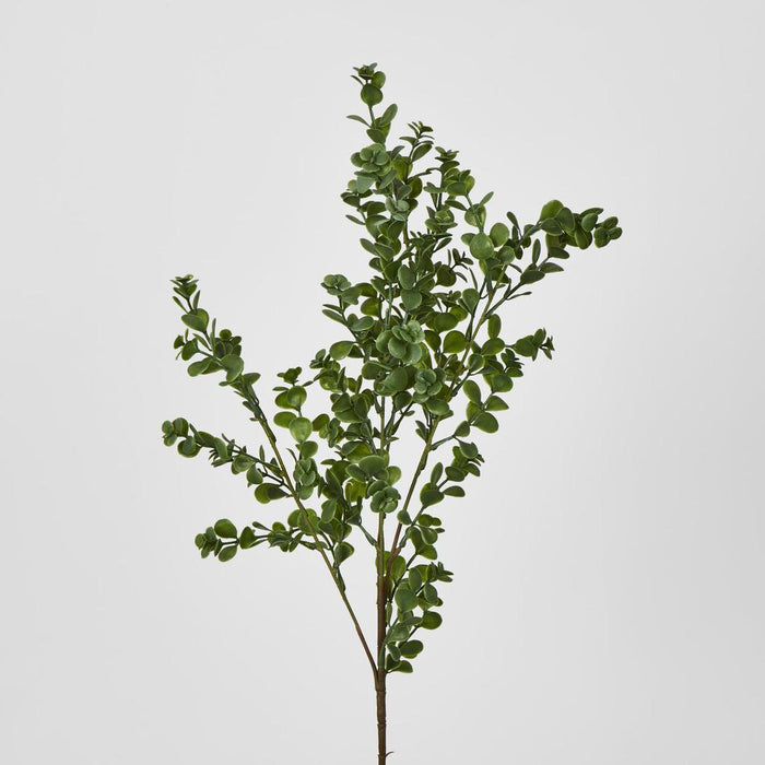 Artificial Boxwood Bush Spray Light Green 25cm Light Green - FLORA DESIGNS
