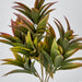 Artificial Pine Leaf Spray Pink 35cm Grey - FLORA DESIGNS