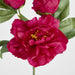 Artificial Peony with Two Buds Stem Fuchsia 63cm Fuchsia - FLORA DESIGNS