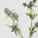 Artificial Thistle Spray Grey Blue 73cm Light Blue - FLORA DESIGNS