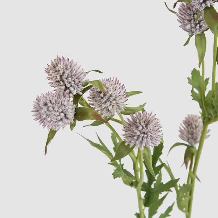 Artificial Thistle Spray Purple 73cm Purple - FLORA DESIGNS