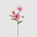 Artificial Tiger Lily Spray W 2 Flowers & 1 Bud Hot Pink 71cm Dark Pink - FLORA DESIGNS