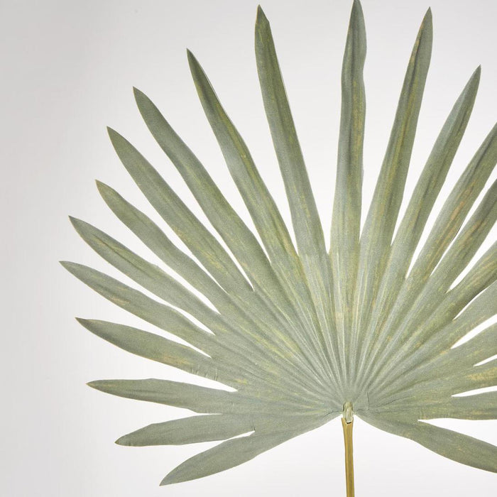 Artificial Sun Palm Leaf Green 62cm Green - FLORA DESIGNS
