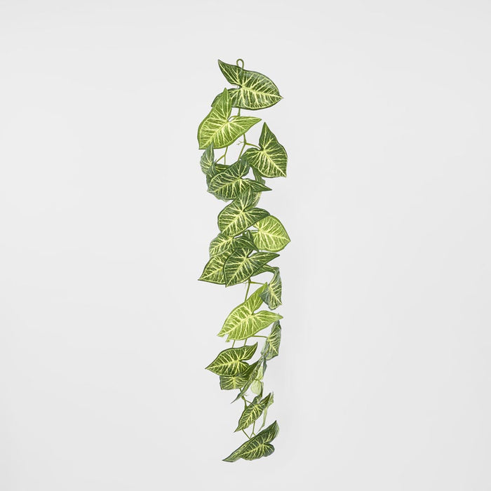Artificial Variegated Taro Leaf Garland - FLORA DESIGNS