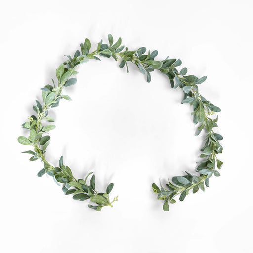 Artificial Lamb's Ear Garland 180cm Green - FLORA DESIGNS