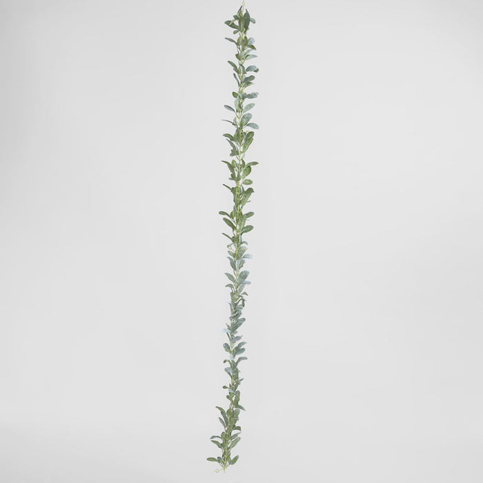Artificial Lamb's Ear Garland 180cm Green - FLORA DESIGNS