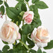 Artificial Rose Garland Light Pink 150cm - FLORA DESIGNS
