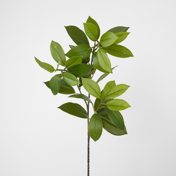 Artificial Decor Leaf Stem 80cm Green - FLORA DESIGNS