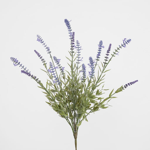 Artificial Lavender Bush Light Purple 56cm Purple - FLORA DESIGNS