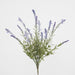 Artificial Lavender Bush Light Purple 56cm Purple - FLORA DESIGNS