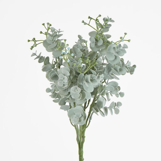 Artificial Euonymus Japonicus Bush Grey Green 41cm Light Green - FLORA DESIGNS