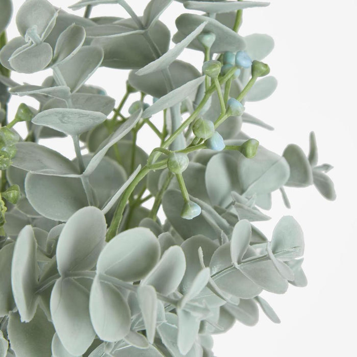 Artificial Euonymus Japonicus Bush Grey Green 41cm Light Green - FLORA DESIGNS