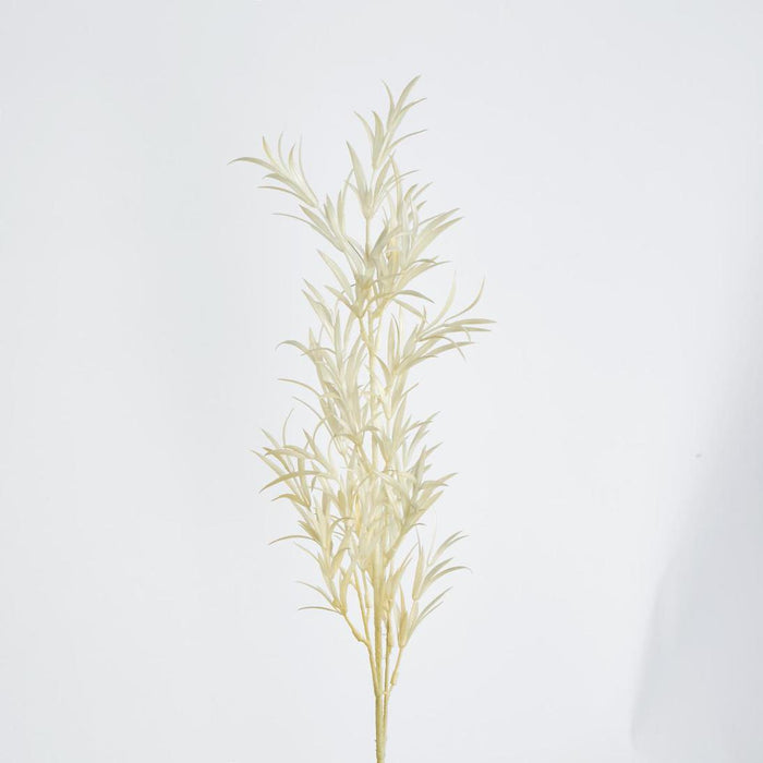 Artificial Podocarpus Grass Spray Beige 79cm Beige - FLORA DESIGNS