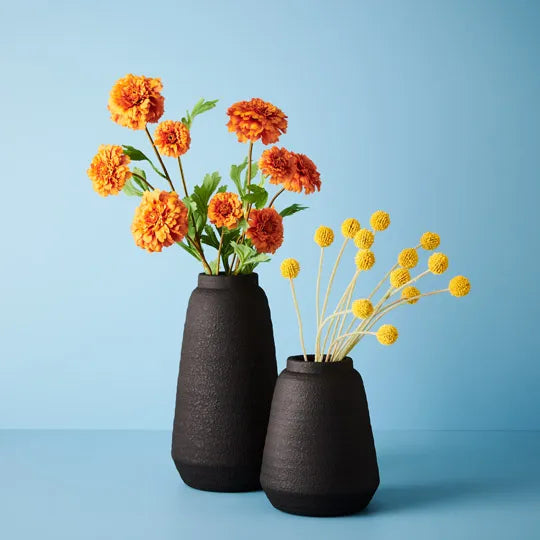 Kata Vase Black 30cm Set of 2