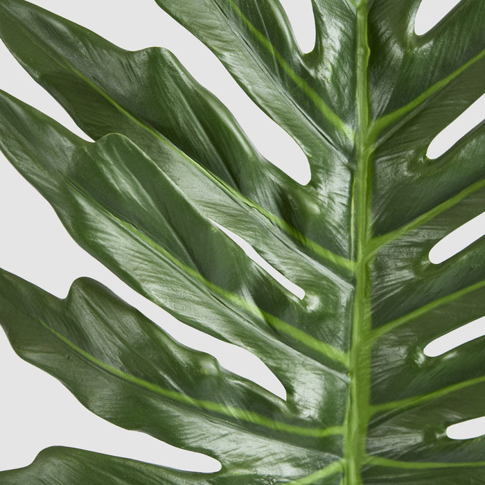 Artificial Real Touch Philodendron Leaf 84cm Green - FLORA DESIGNS