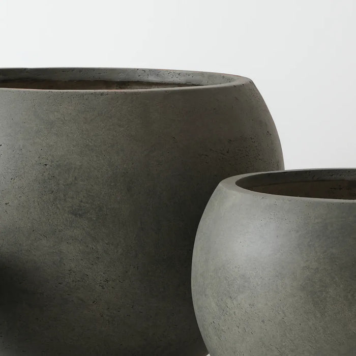 Lyra Pot Olive Green 39cm Set of 3