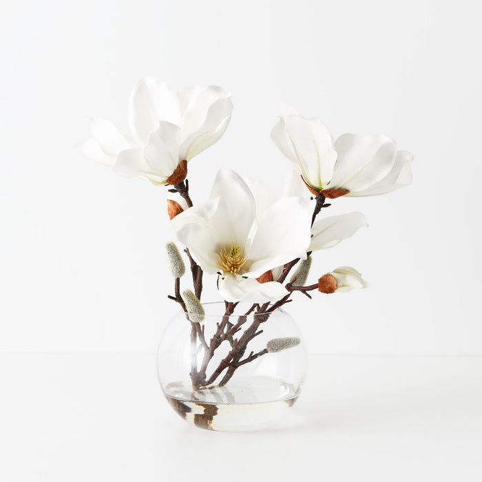 Magnolia Japanese Mix In Vase 33cm White