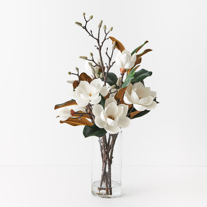 Magnolia Japanese Mix in Vase 70cm White