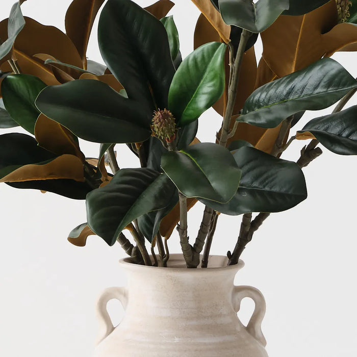Magnolia Leaf Mix in Pot Green 79cm