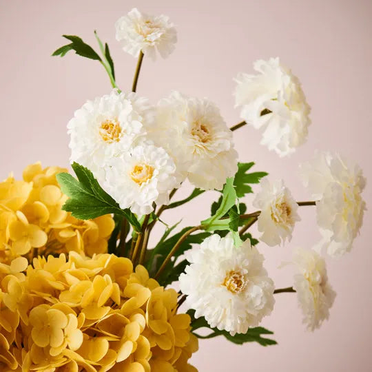 Marigold Spray White 55cm Pack of 12