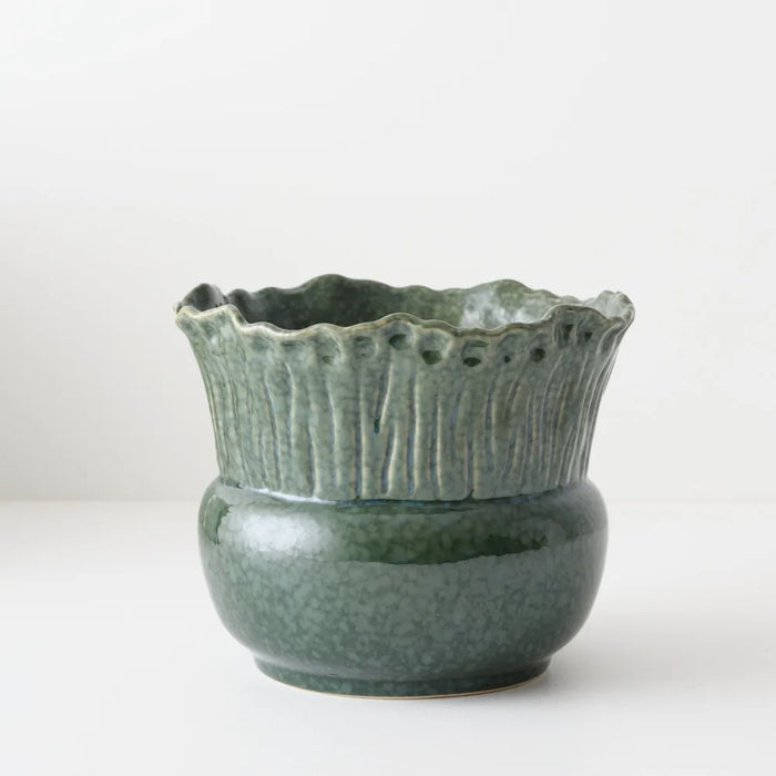 Mesa Pot Olive Green, 17cm