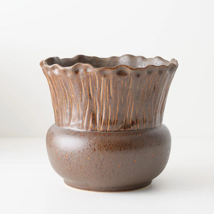 Mesa Pot Brown, 22cm