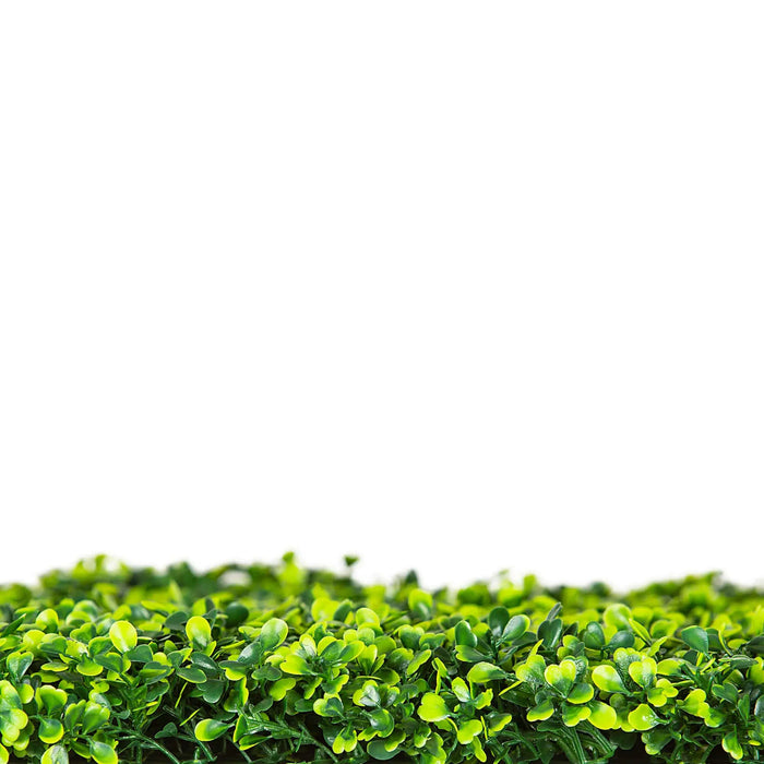 Artificial Mixed Boxwood Hedge UV Resistant 75cm